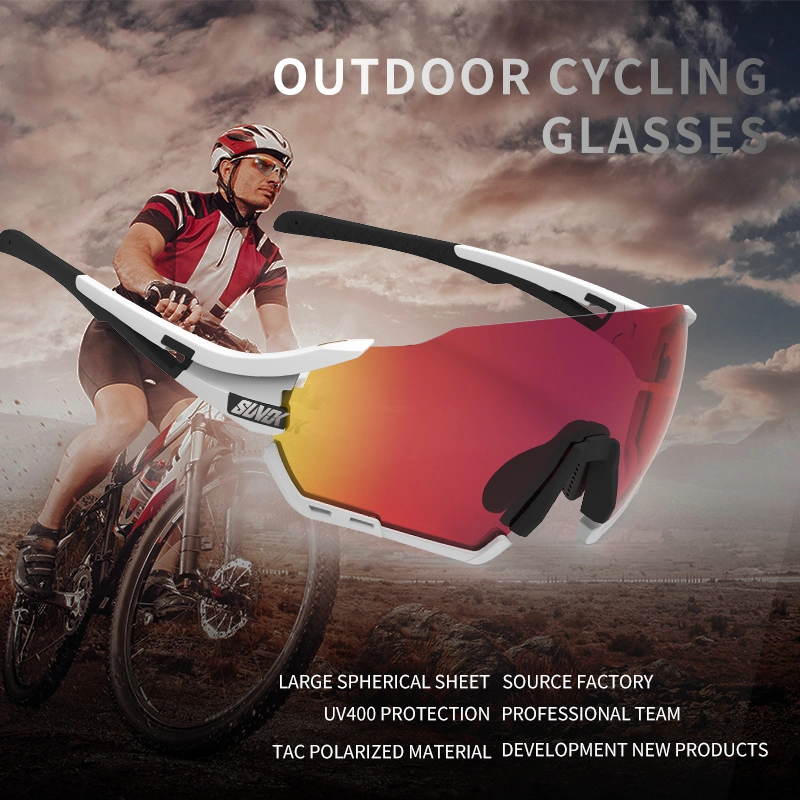 Sunok Brand Outdoor Windproof Half Frame Vintage Bike Riding Goggles