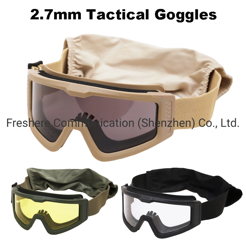 Outdoor Protective Mesh Half Tactical Face Mask with Goggles Riding Field Battle Equipment Tactical Set