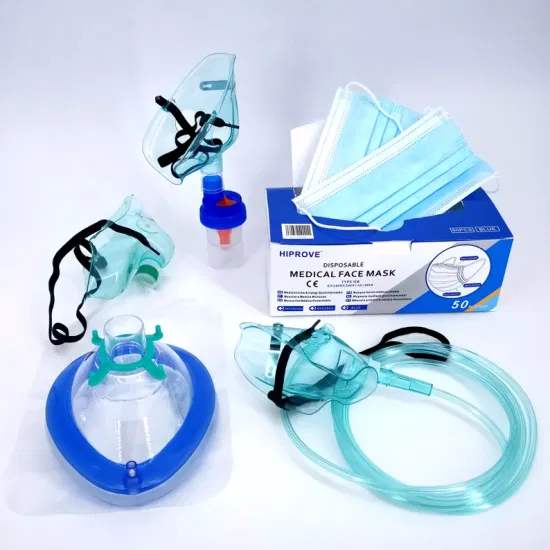 Medical Surgical Disposable Oxygen Reservoir Bag PVC Supplies Bipap Non
